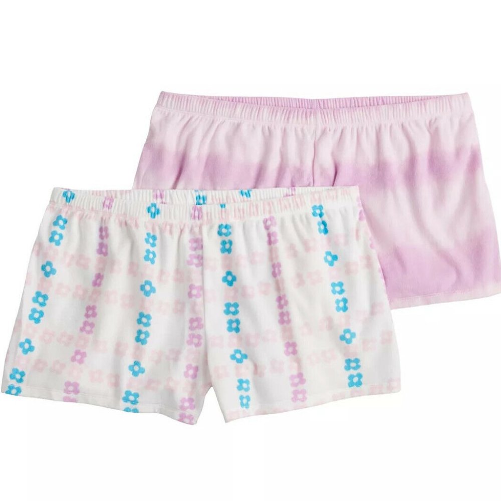 Juniors' Plus Size SO® 2-pk. Pajama Shorts Set